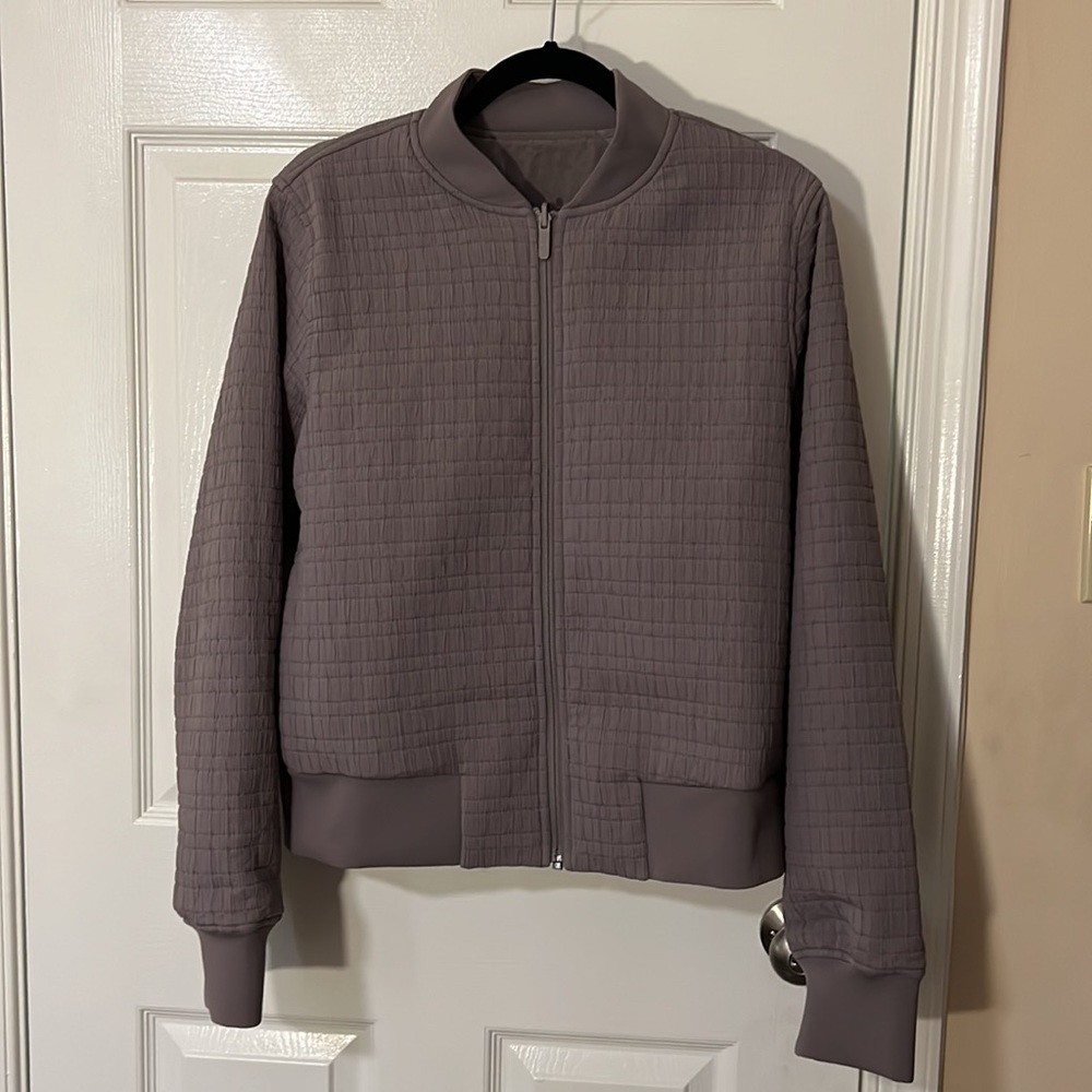 Lululemon Reversible Bomber Jacket - Faded Purple